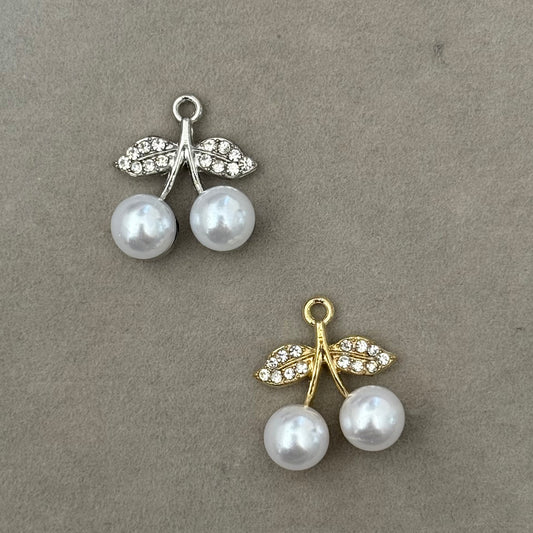 Charm Ciliegie Strass