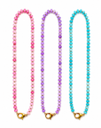 Collana Pietre Colorate Gancio