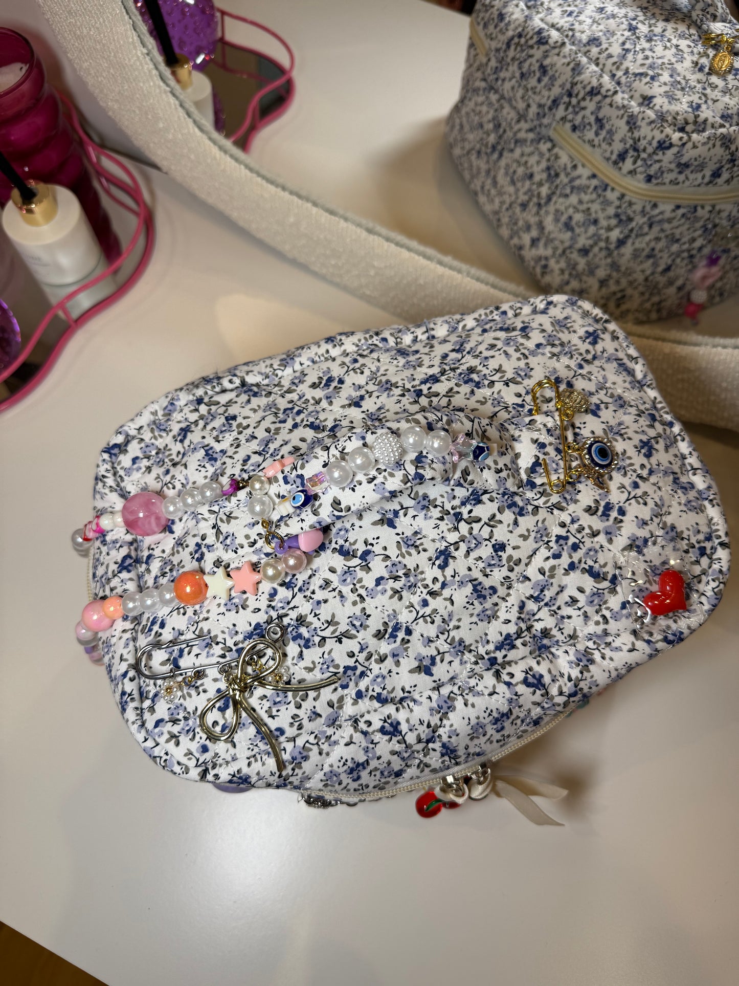 Beauty Personalizzato Fiori Blu