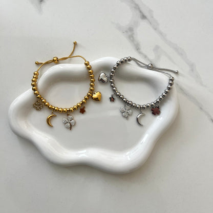 Bracciale Charms Quadrifoglio