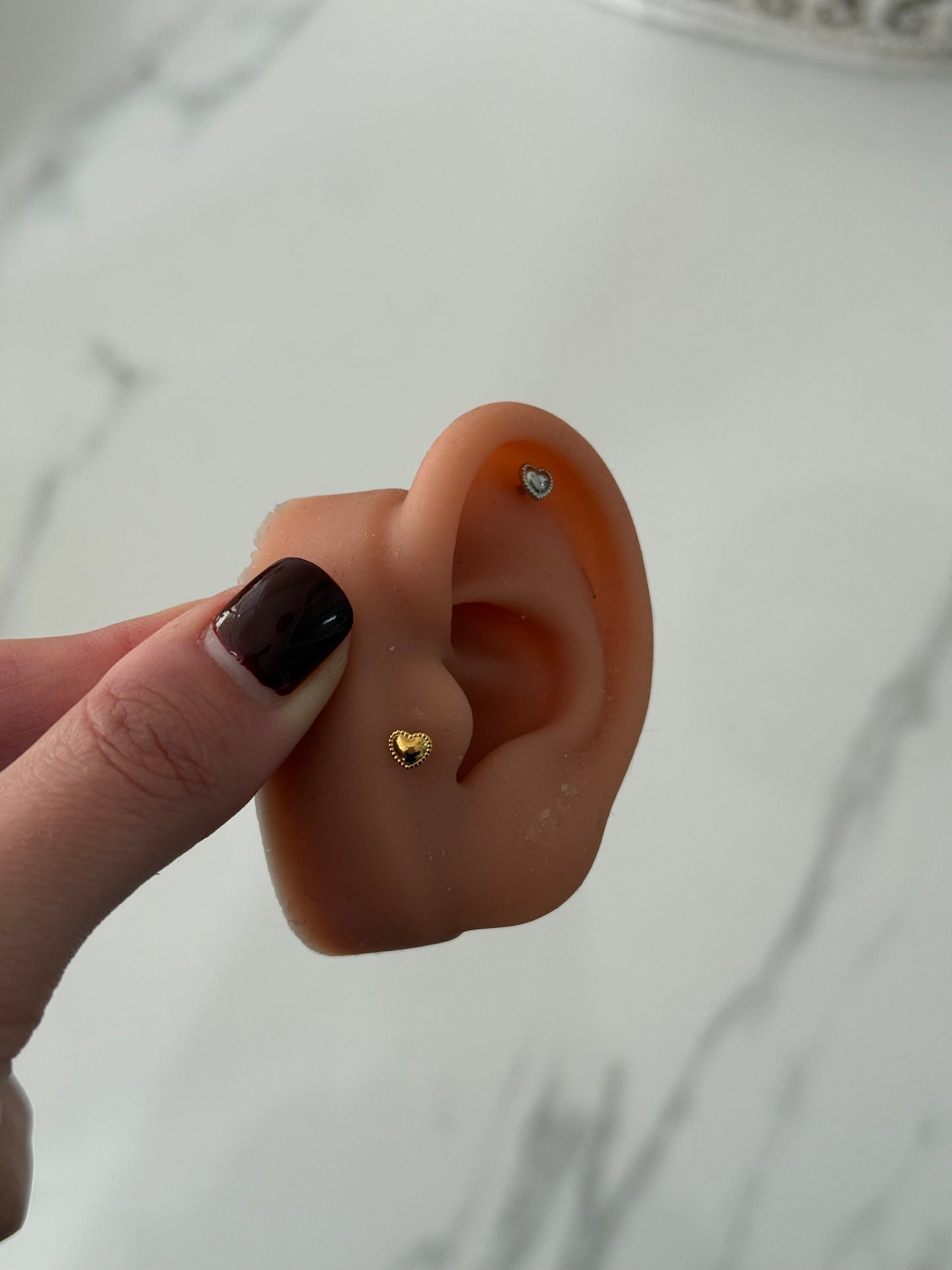 Orecchino Pearcing Cuore