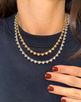 Collana Multicuori Zirconia