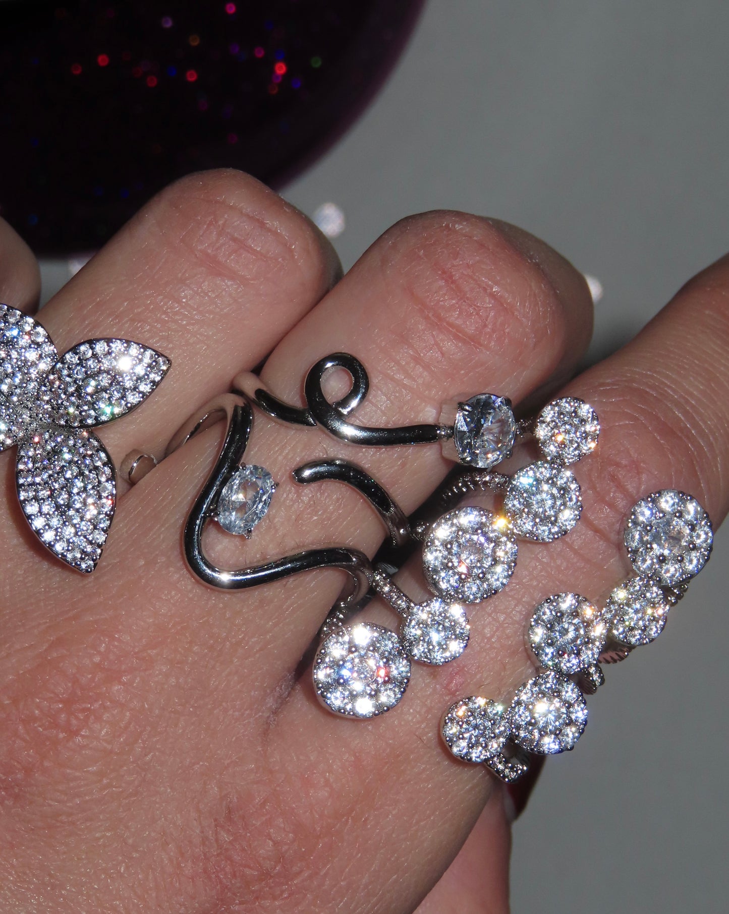 Anello Dischetti Shine