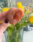 Lobetto Hoop Doppio con Catena