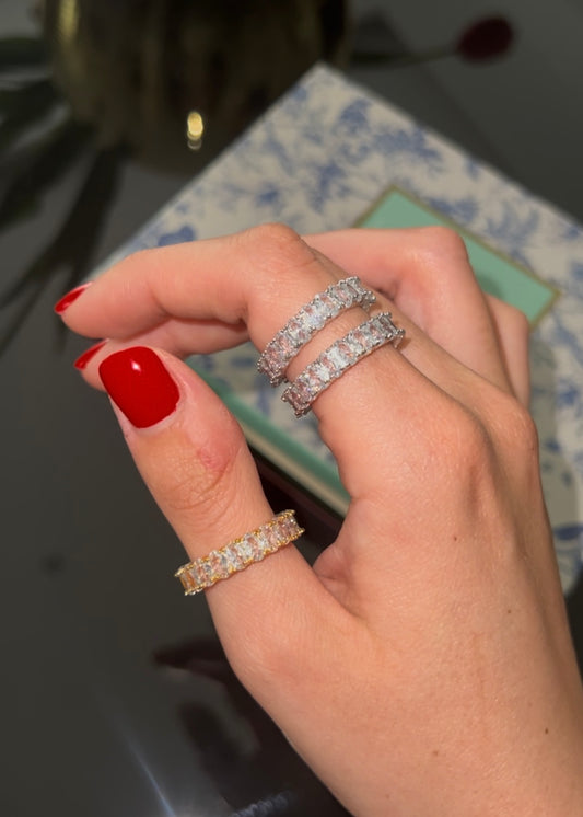 Anello Fedone Zirconia