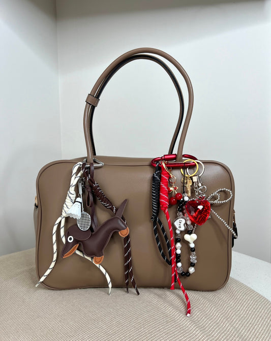 Borsa Miu L Cappuccino