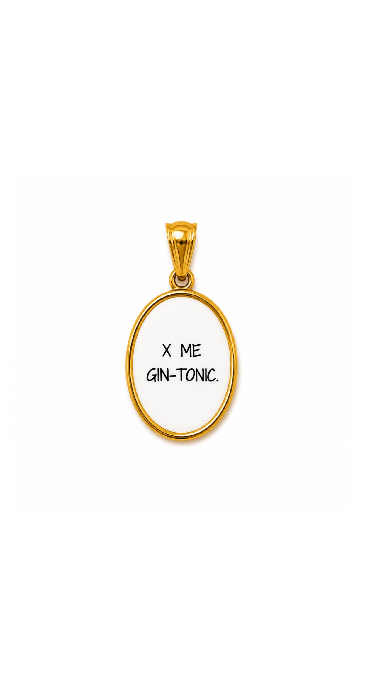 Ciondolo “Per me Gin Tonic”