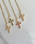 Collana Cross Diamod