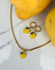 Collana Snake Lime