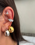 Earcuff Luna Pavè