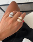 Anello Double Goccia