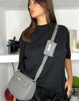 Borsa Double Grigia