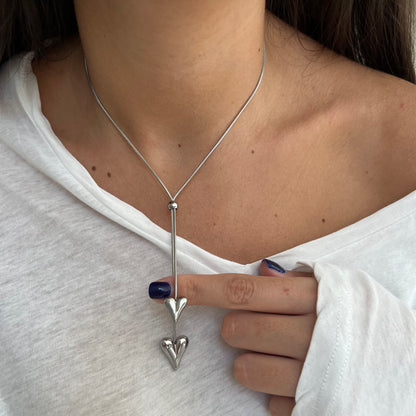 Collana Double Heart