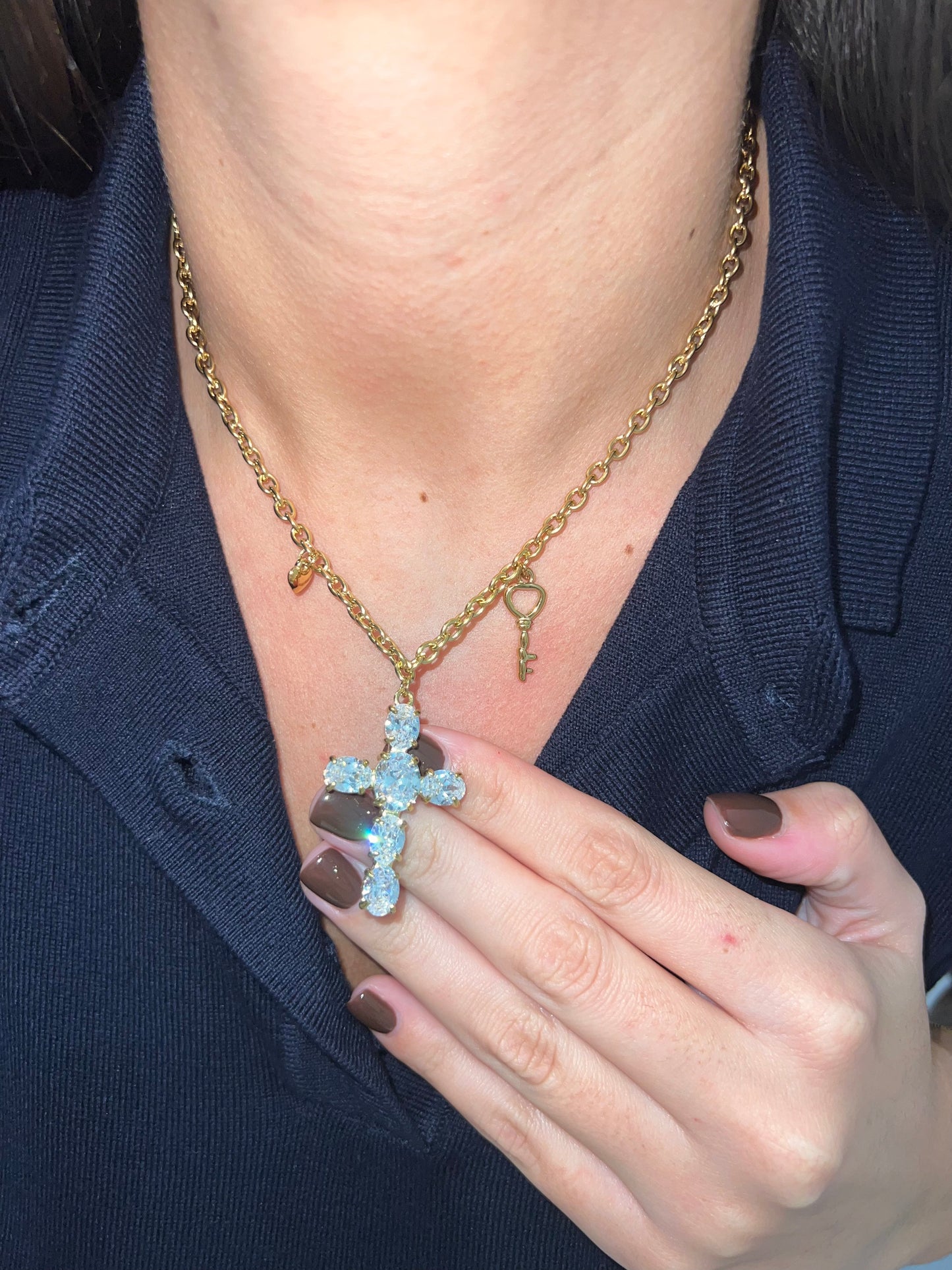 Collana Big Cross