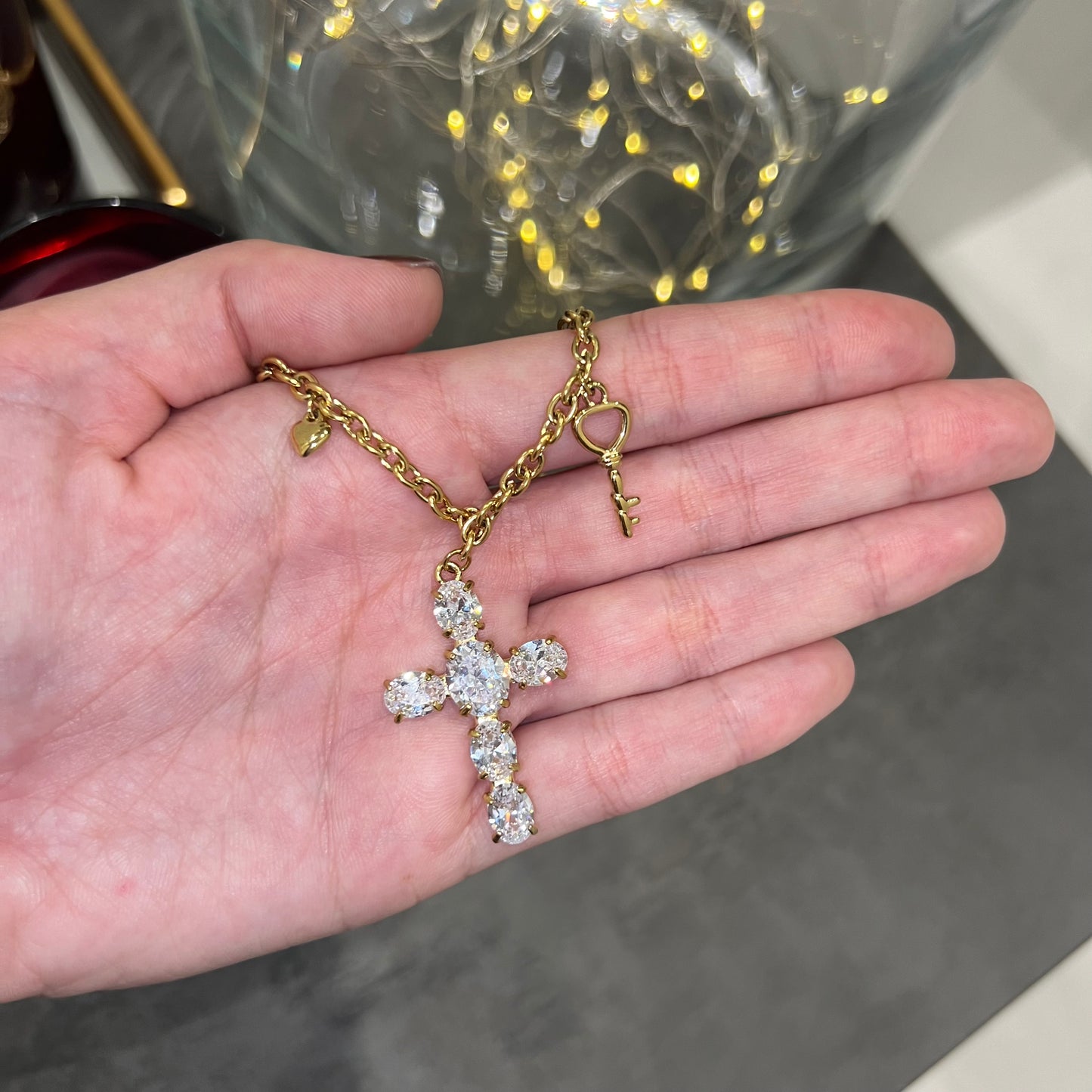 Collana Big Cross